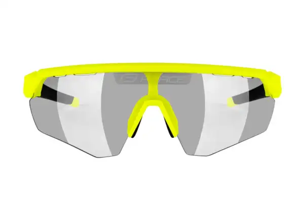 Die Force Enigma Fahrradbrille mit fluoreszierenden/fotochromatischen Gläsern.