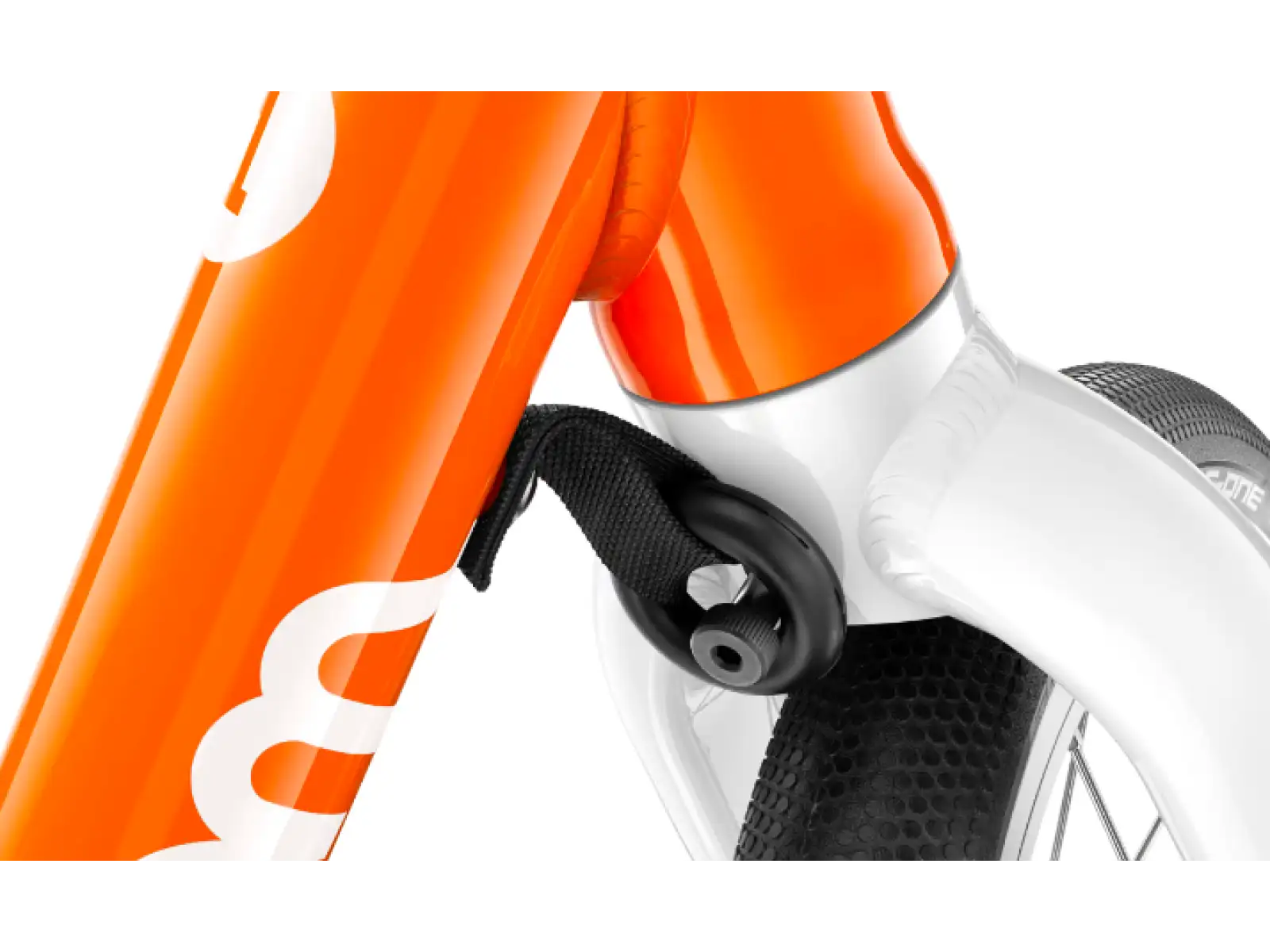 Woom 1 Flame Orange 12 Laufrad für Kinder