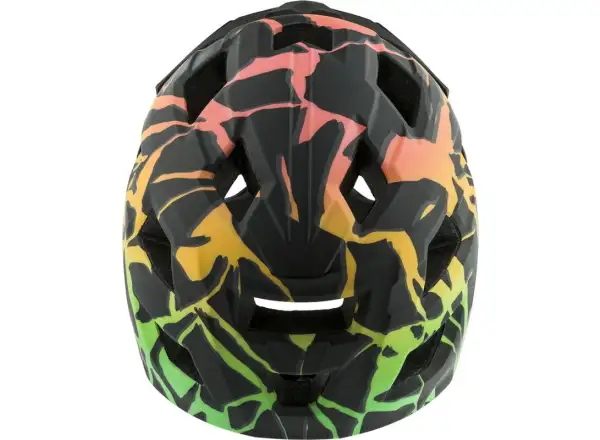 Alpina Rupi Kinderhelm Fading-Neon Matt