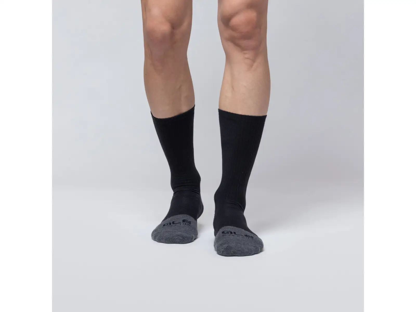Alé Accessori Primaloft Merino Fahrradsocken Black