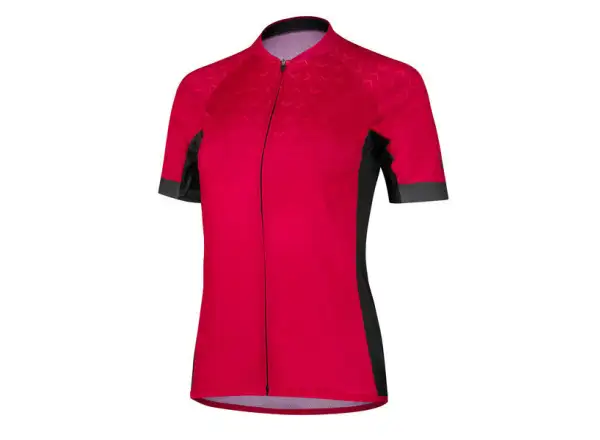 Etape Fortuna Damen-Trikot Kurzarm magenta/schwarz