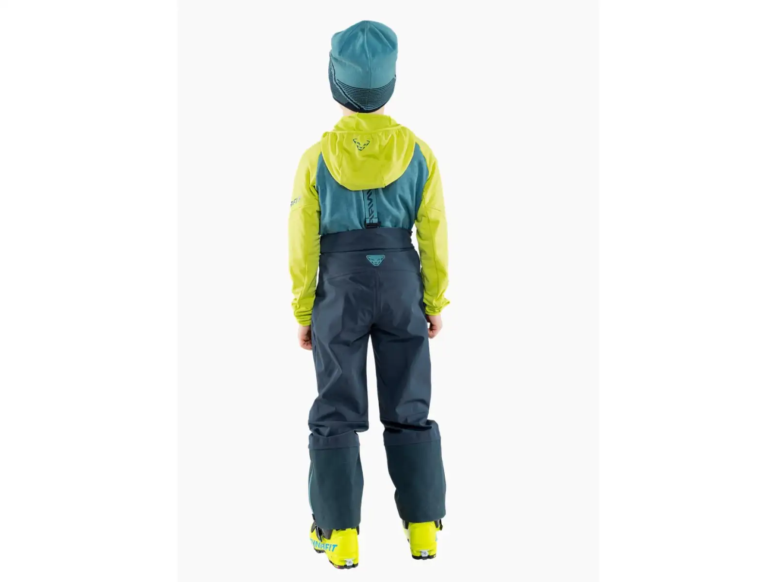 Dynafit Youngstar Polartec Kinderjacke Limettensaft.