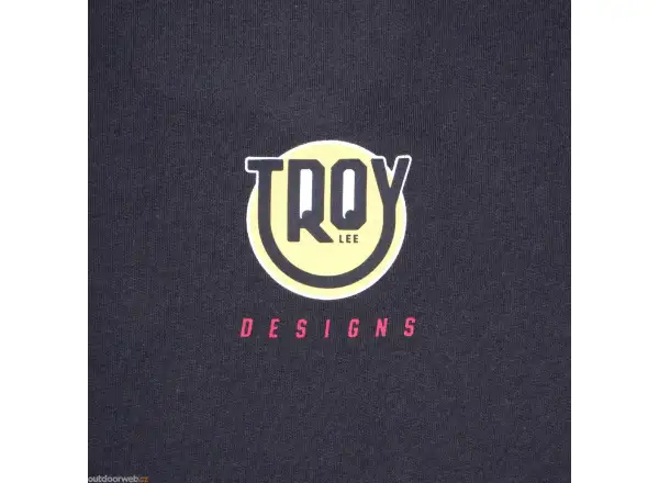 Troy Lee Designs Happy Dayz Damen T-Shirt mit kurzem Ärmel Carbon