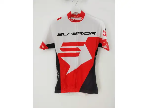 Superior Race Damen Kurzarmtrikot weiß/rot