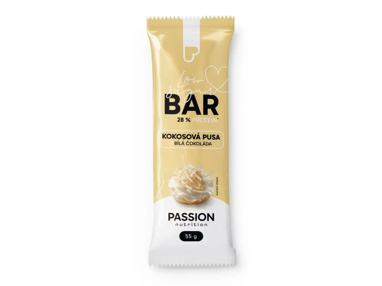 Passion Bar Kokos Mund mit weißer Schokolade 55 g