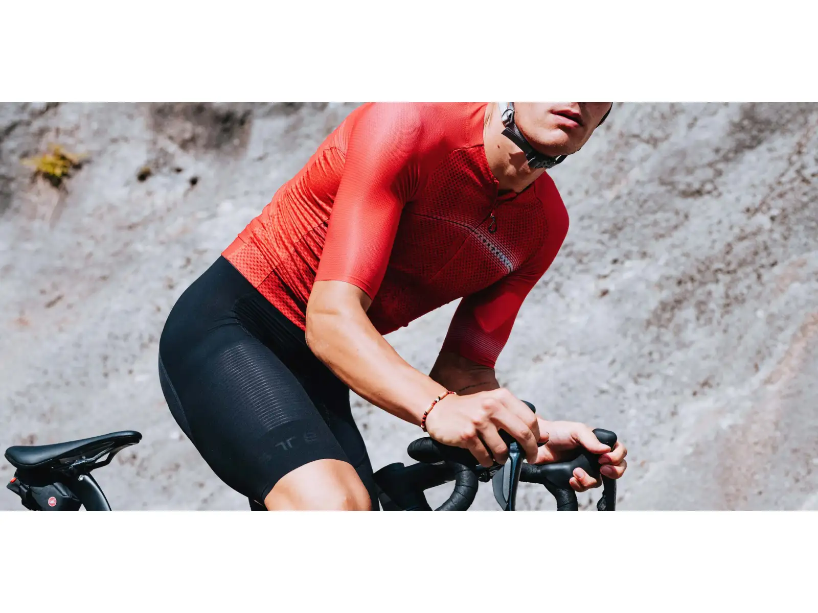 Castelli Climber's A/C Herren Trikot Kurzarm Red/Black