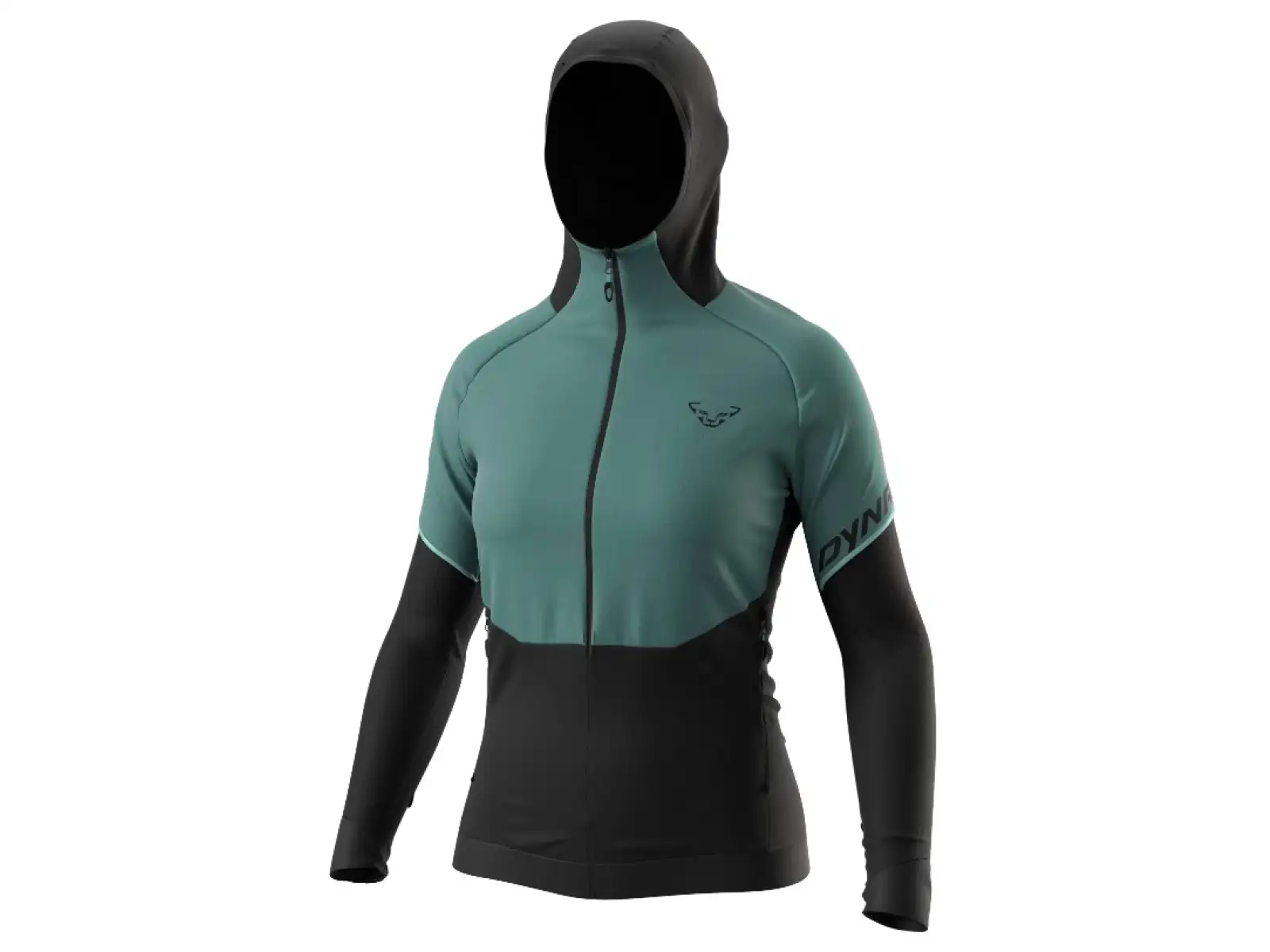 Dynafit Alpine Hybrid Damenlaufjacke Atlantic