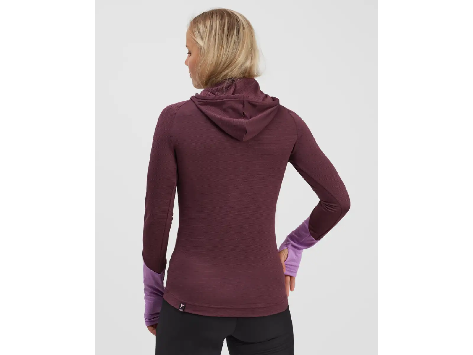 Silvini Merate Damenlangarmshirt Pflaume/Rosa