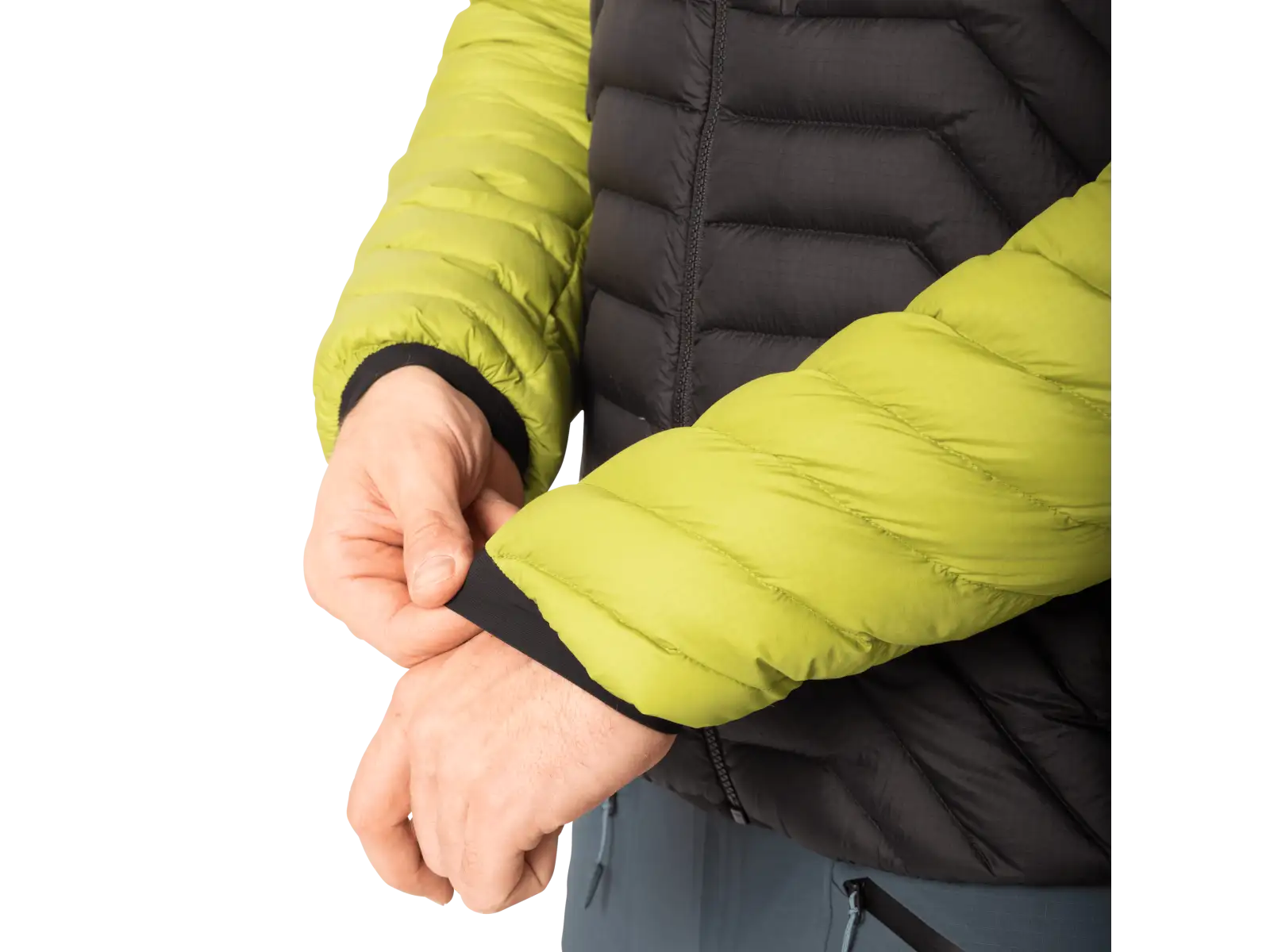 Dynafit Radical RDS Down Hooded Herrenjacke Golden lime/0720/0910