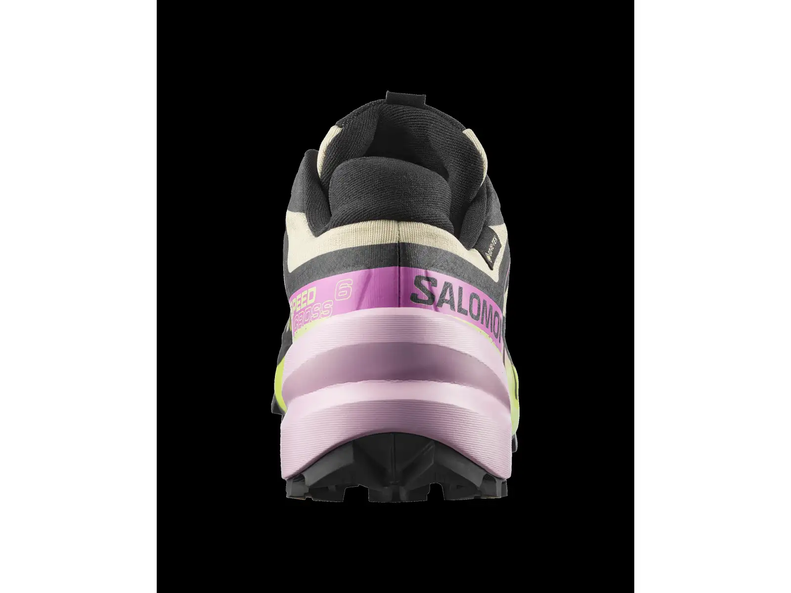 Salomon Speedcross6 GTX Damen-Laufschuhe Bog/Dawn Pink/Acid Lime