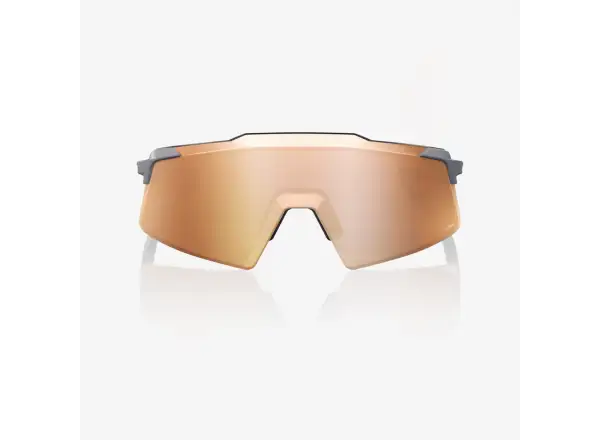 100% Aerocraft Sonnenbrille Soft Tact Grey/HiPER Copper Mirror