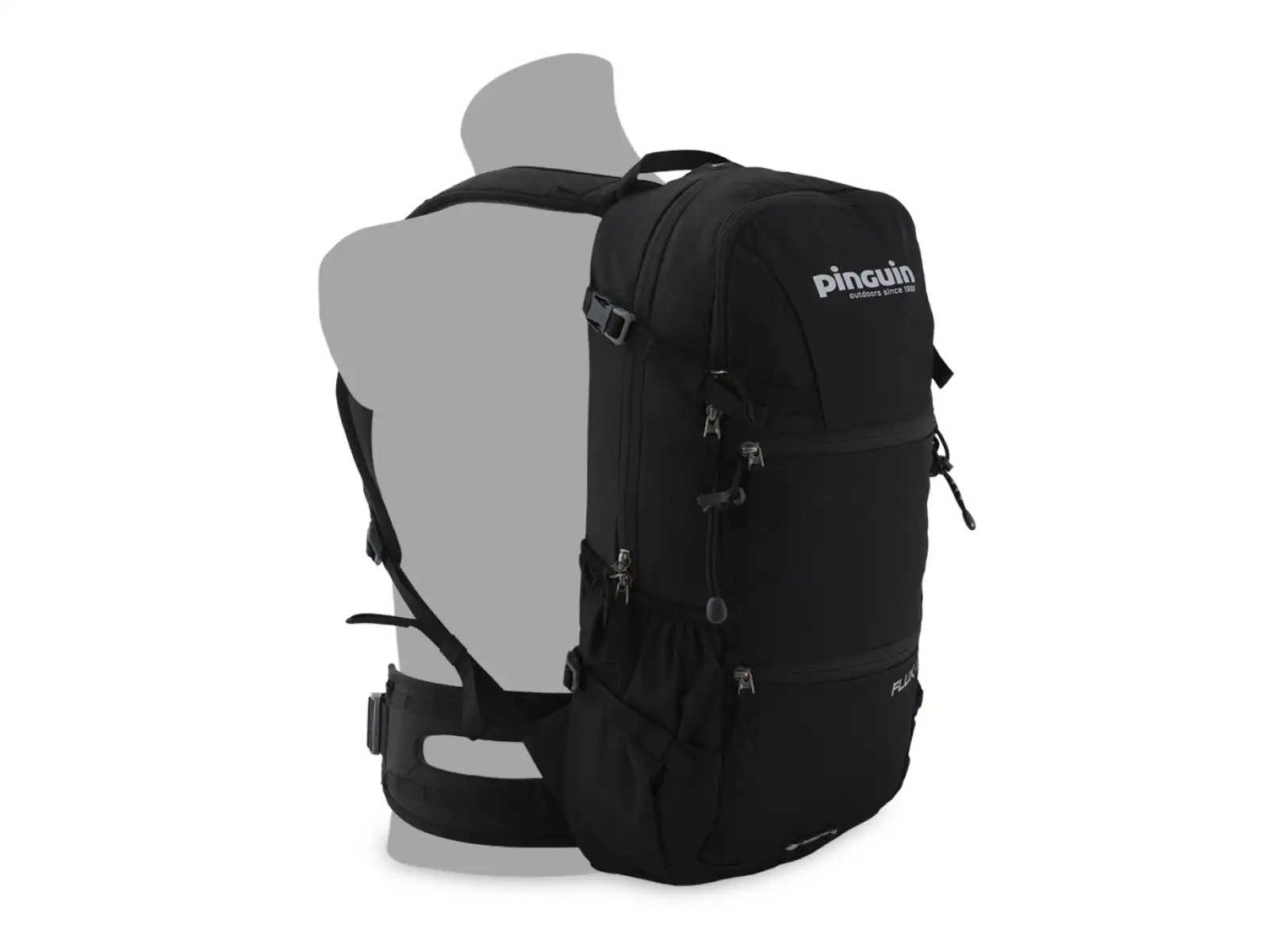 Pinguin Flux 15 Rucksack Black