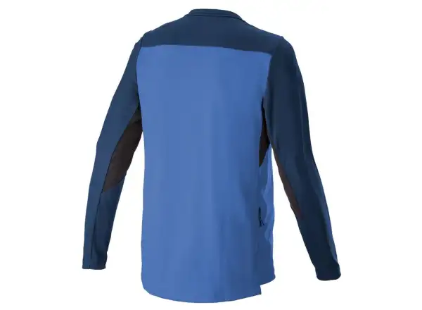 Alpinestars Drop 6.0 V2 Herrentrikot Langarm Mid Blue/Schwarz