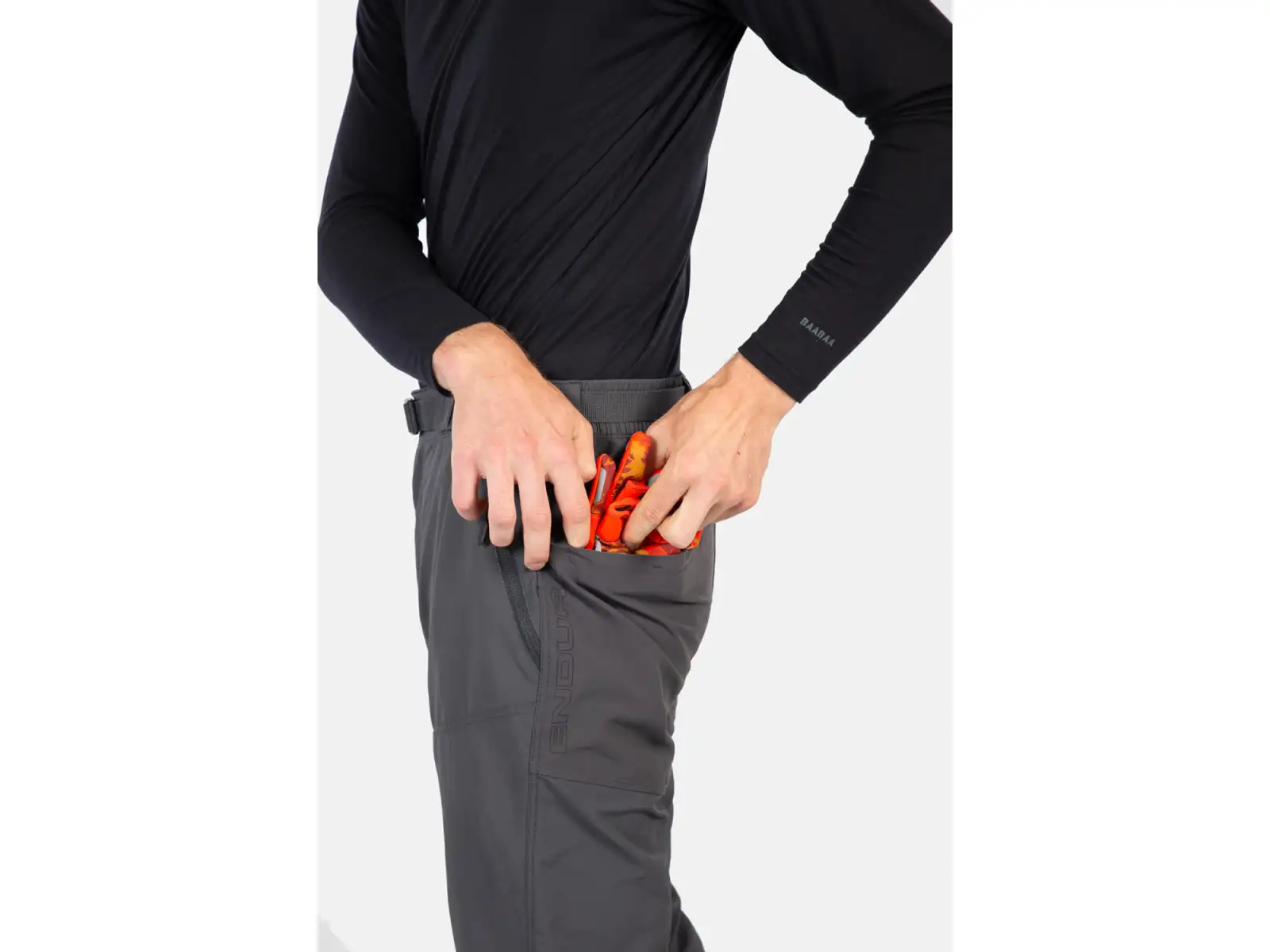 Endura Hummvee Zip-off Herrenhose schwarz