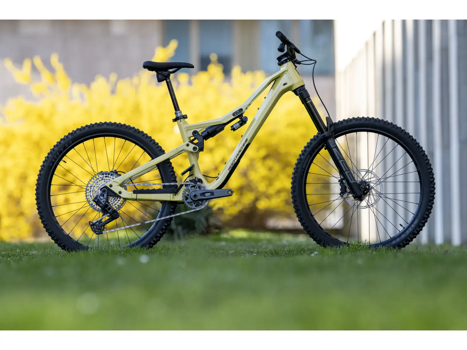 Rock Machine Whizz FS III 90 AXS Mountainbike Panama Yellow