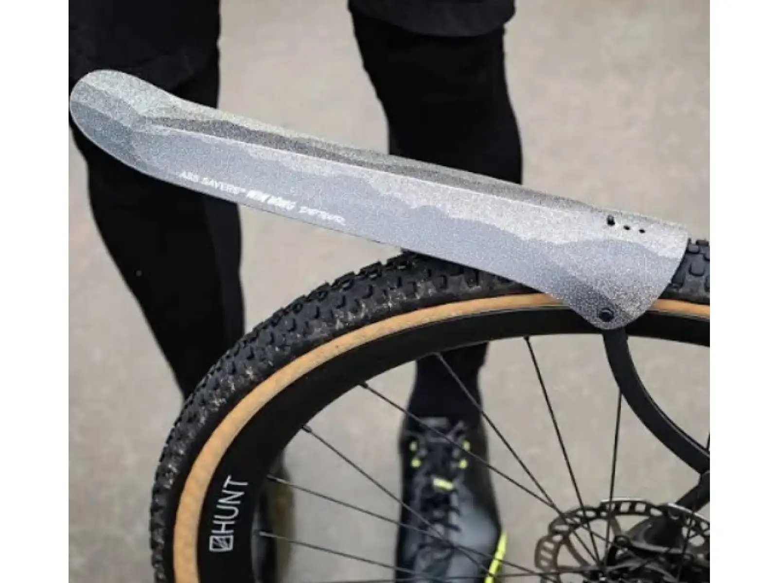 Ass Savers Win Wing 2 Gravel hinterer Kotflügel Black Dots