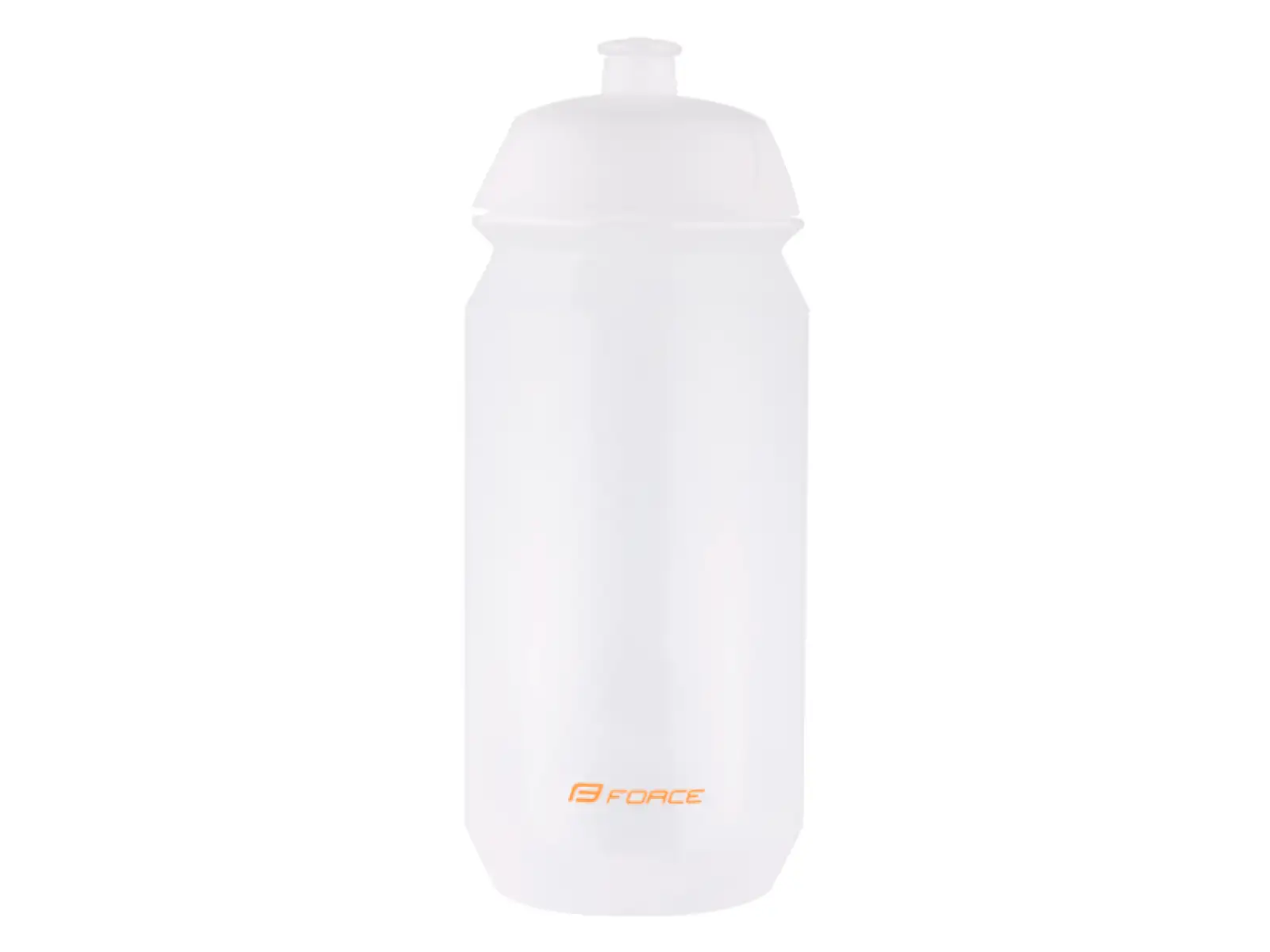 Force Divide Fahrradflasche 500 ml weiß/orange