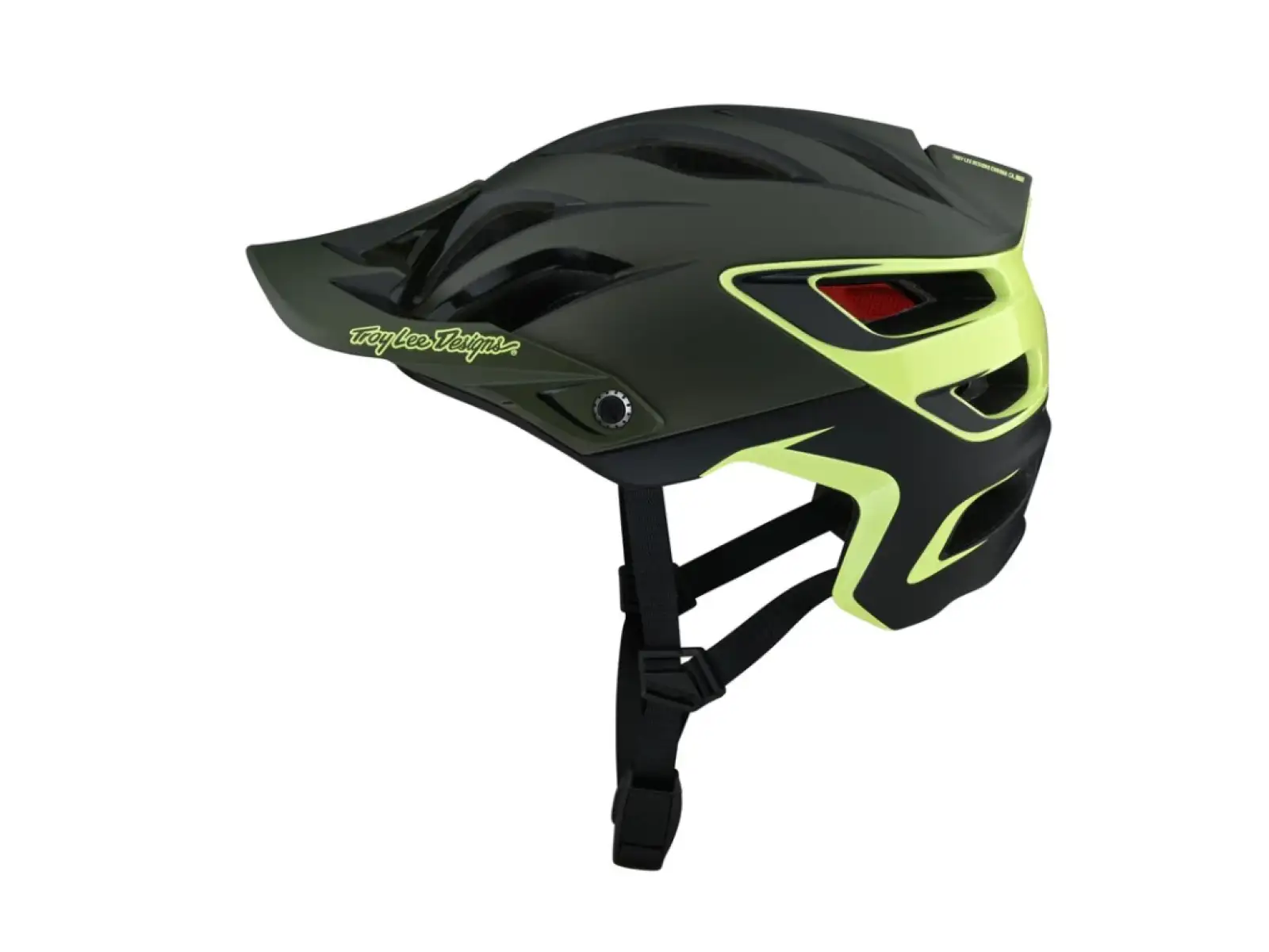 Troy Lee Designs A3 Mips Helm Uno Glass Green