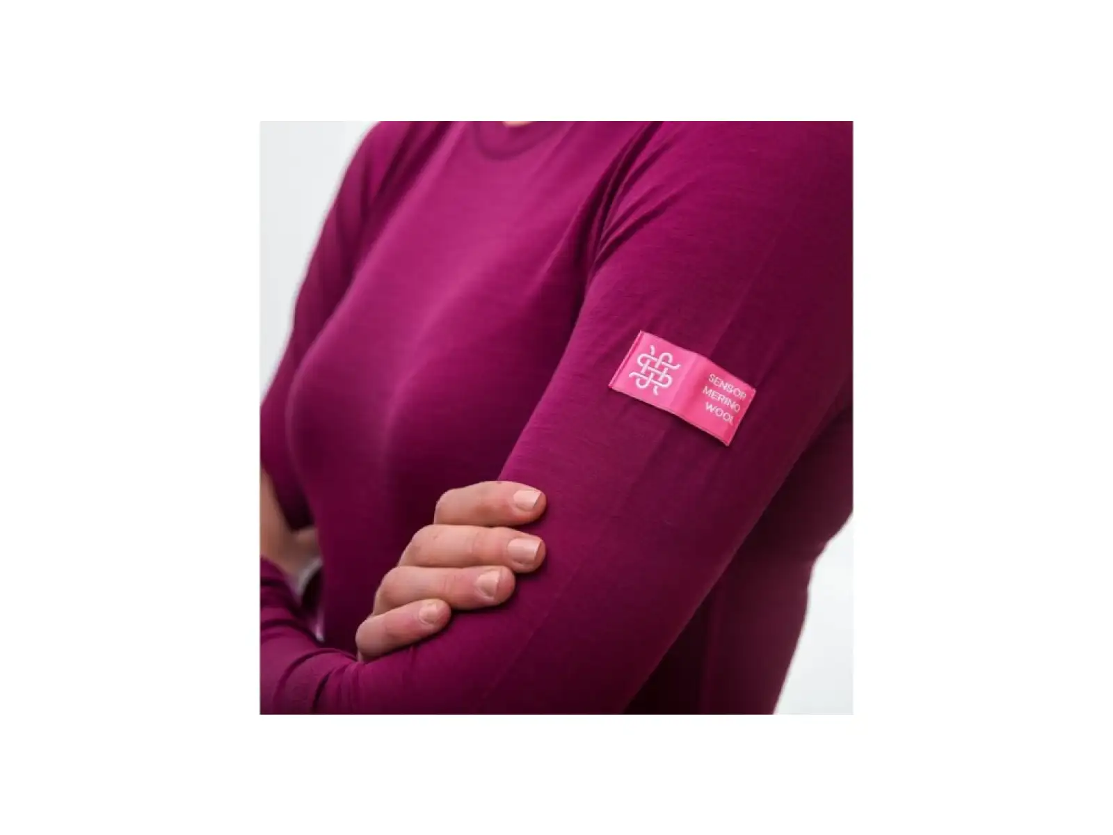 Sensor Merino Active Damenhemd Langarm Lilla