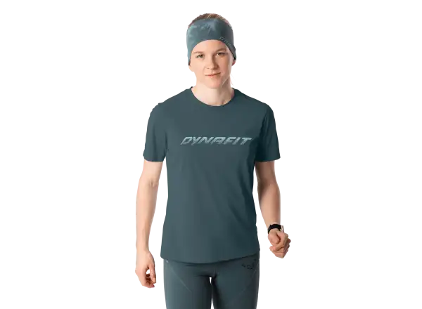 Dynafit Trail Reflective Damen Laufshirt Kurzarm Cinder