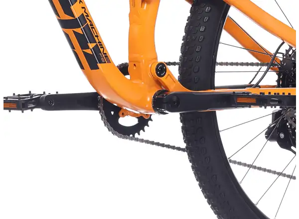 Rock Machine Blizz FS 30-27 Mountainbike Matte Lava Orange