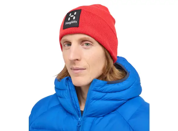 Haglöfs Aze Mütze Bright Red Gr. UNI