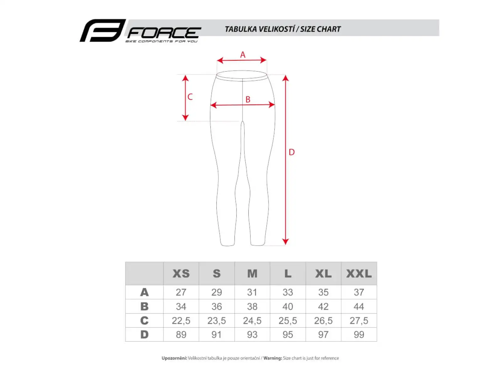 Force Simple Damen Leggings Schwarz