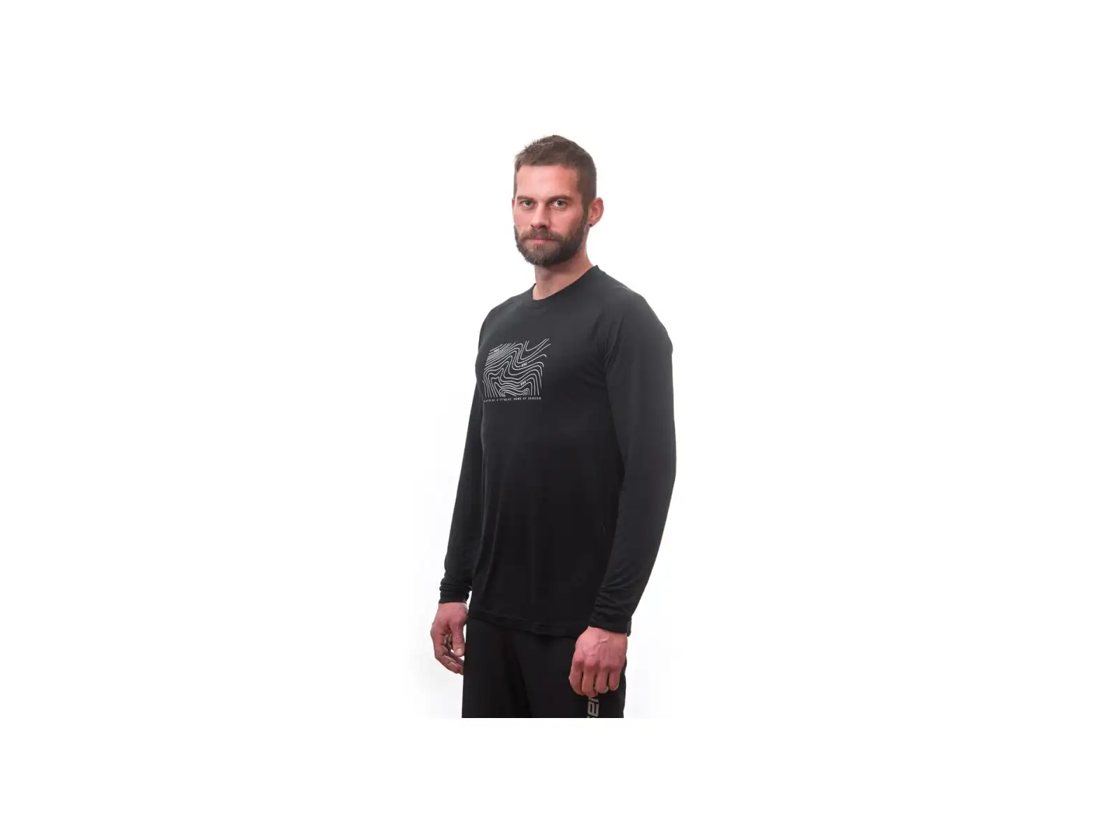 Sensor Merino Air PT Locate Herren T-Shirt Langarm black