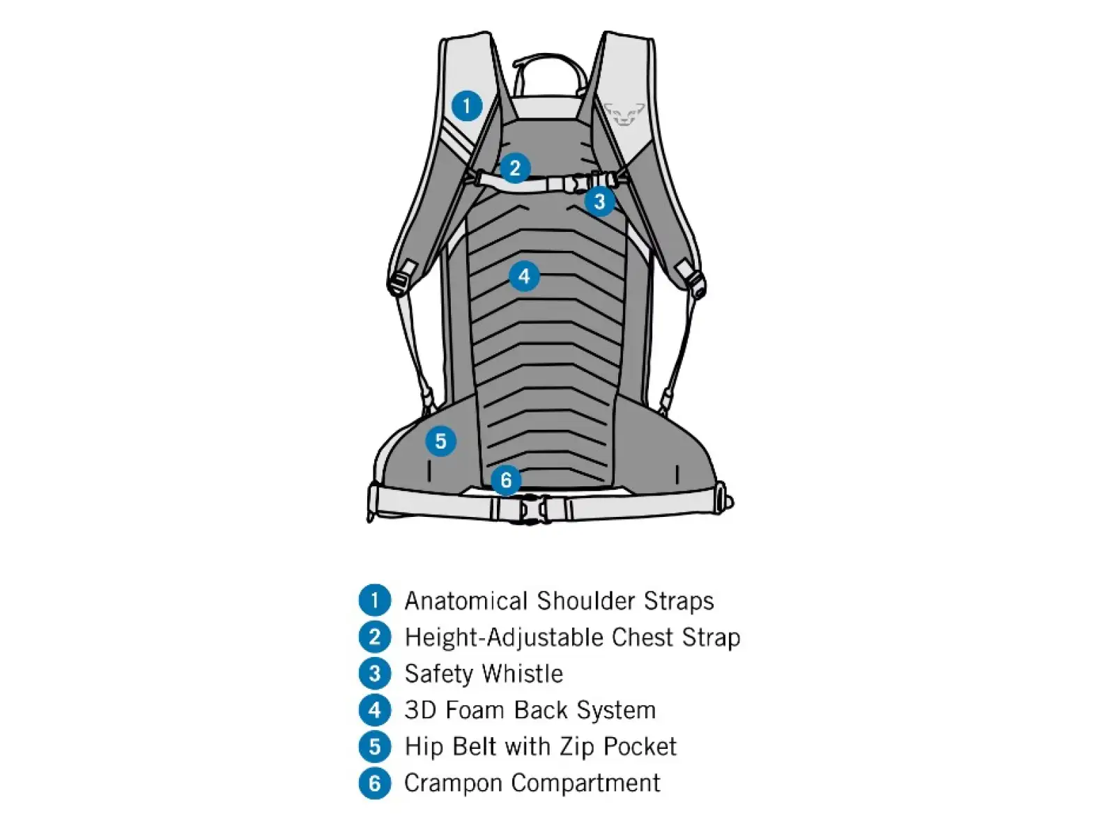 Dynafit Ridge Damen Rucksack 24 l Jadelite/Black Out