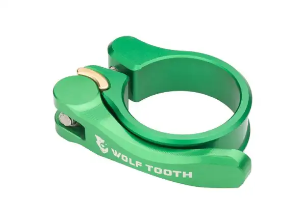 WOLF TOOTH Sattelstützklemme 31,8 mm grün Quick Release