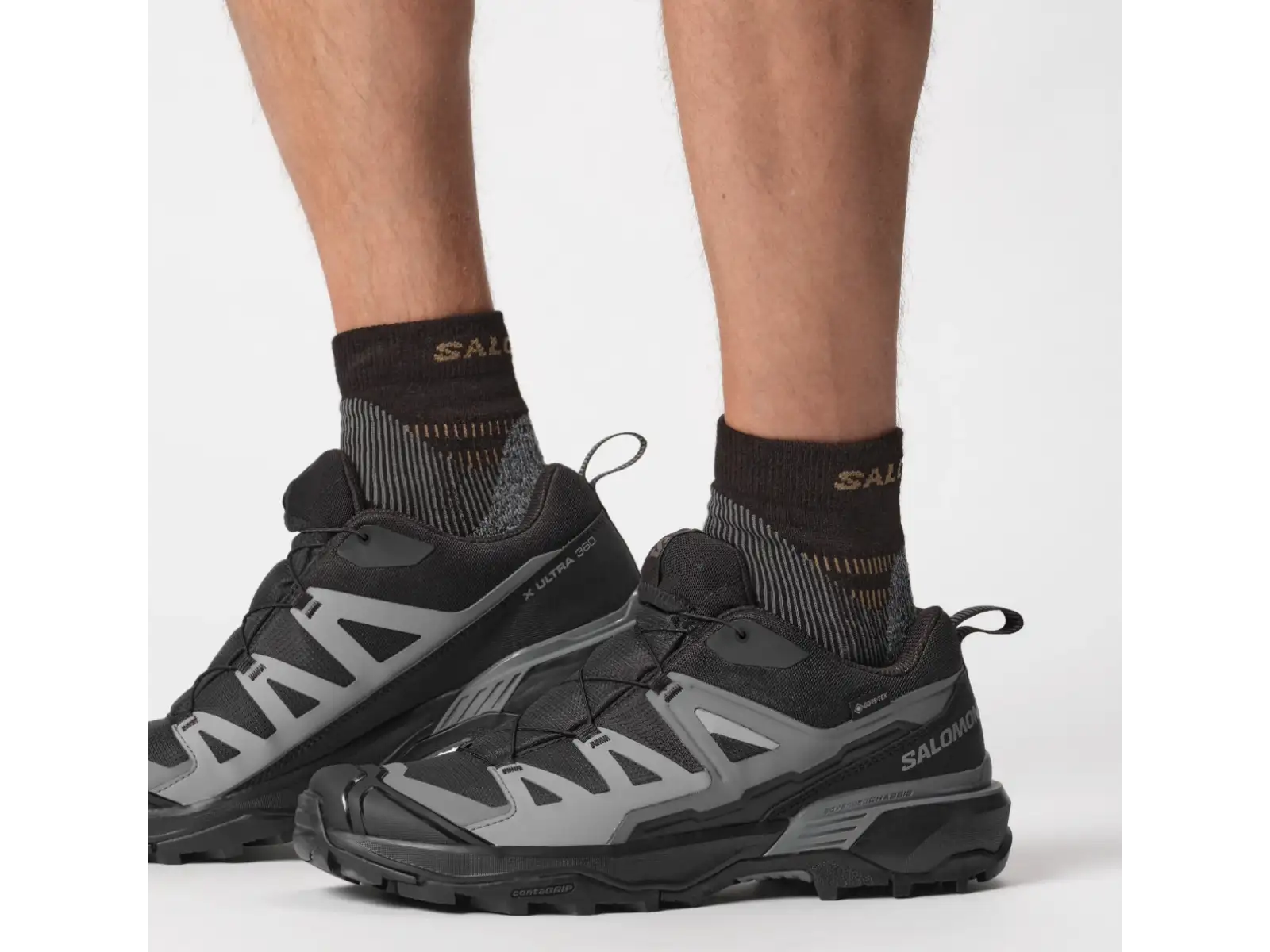 Salomon X Ultra 360 GTX Herren Wanderschuhe Black/Magnet/Quiet Shade