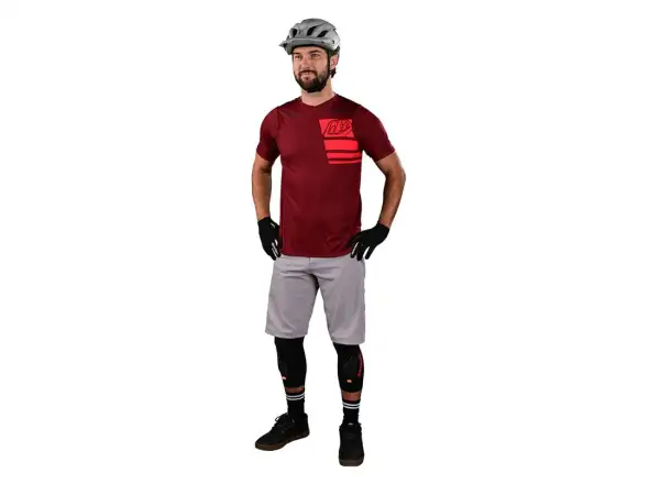 Troy Lee Designs Skyline Air SS Herren-Trikot Kurzarm Stacks Syrah
