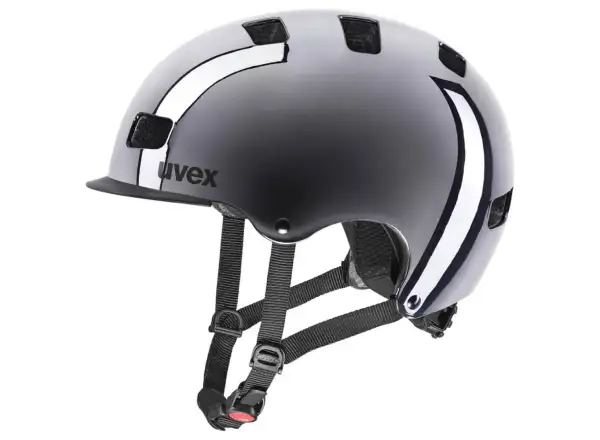 Uvex HLMT 5 Bike Pro Helm Gunmetal Chrome