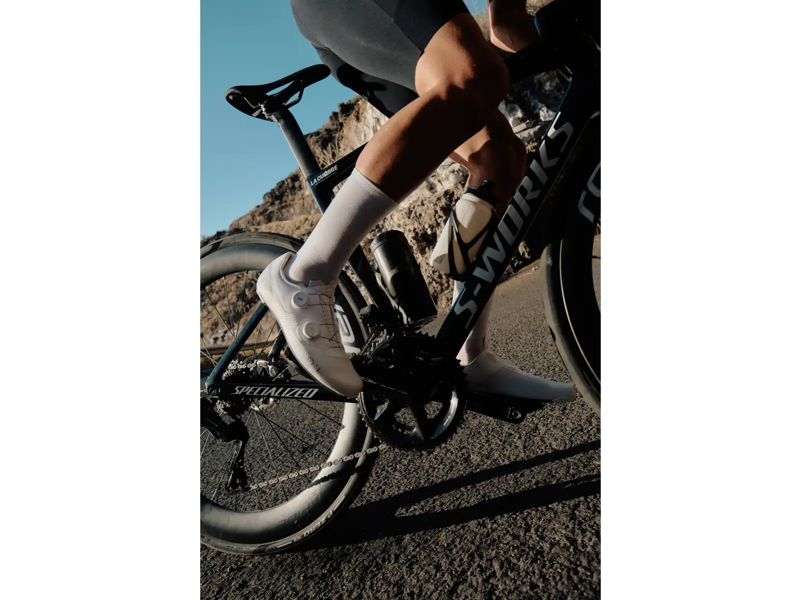 Fizik Tempo Lyra Rennradschuhe White/White