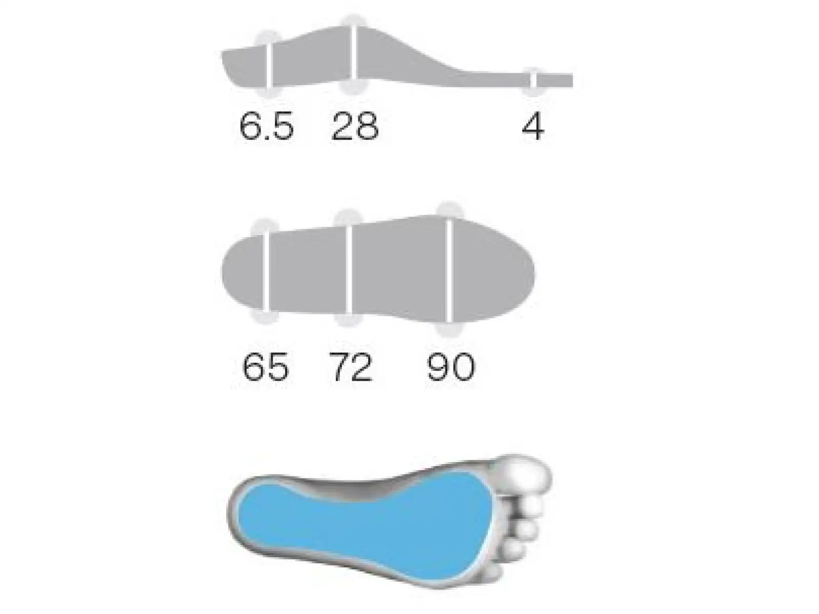 Sidas 3Feet Eco Warm Low Einlegesohlen für Schuhe
