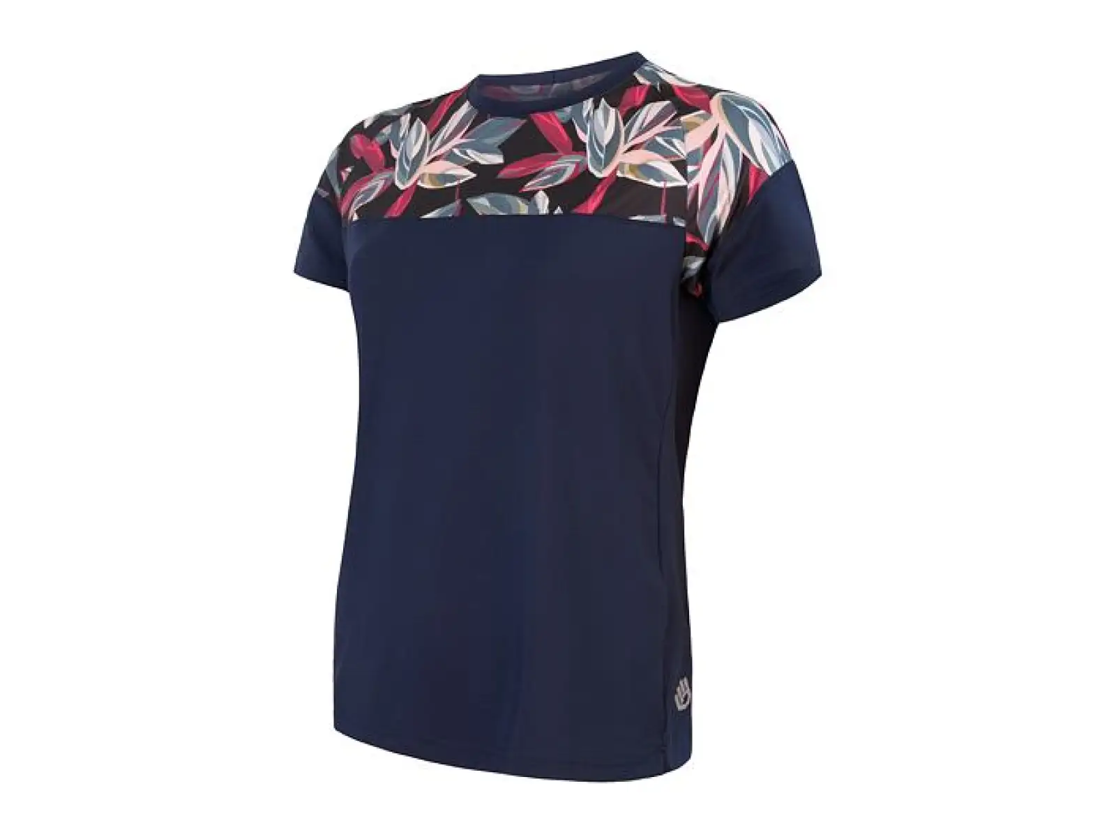 Sensor Helium Damen-T-Shirt kurzarm Blue/Leaves