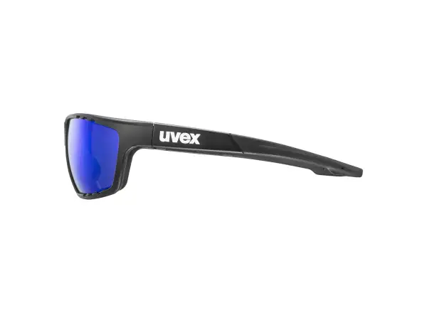 Uvex Sportstyle 706 Brille Black Mat/Mirror Blue