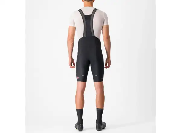 Castelli Espresso 3 Herren-Trägershorts mit Polster und Trägern Schwarz