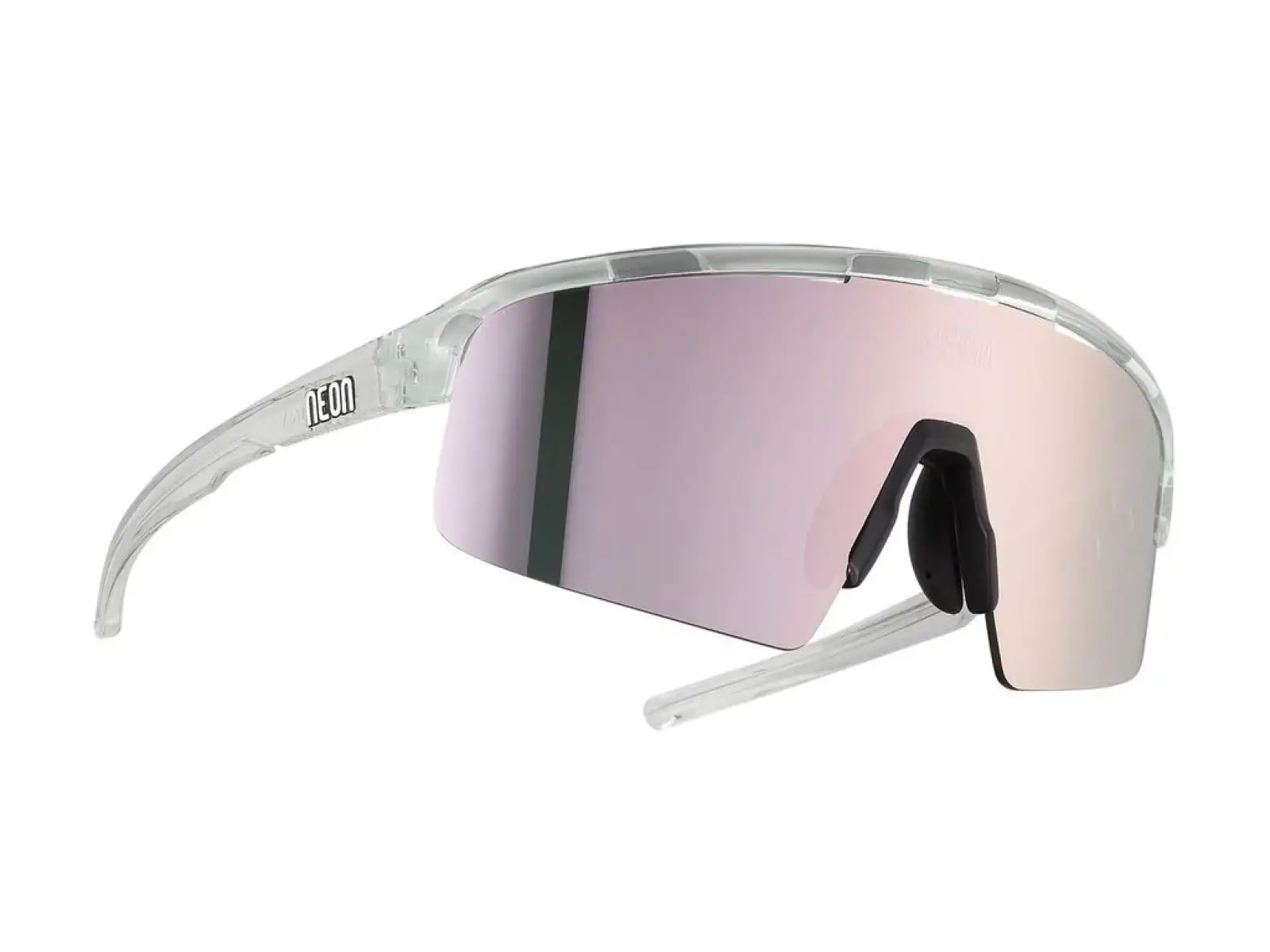 Neon Pfeil 2.0 Kleine Brille Kristall Glänzend/Spiegel Hellrosa