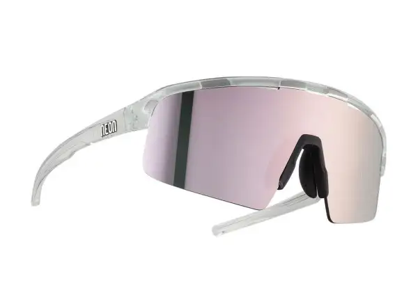 Neon Pfeil 2.0 Kleine Brille Kristall Glänzend/Spiegel Hellrosa