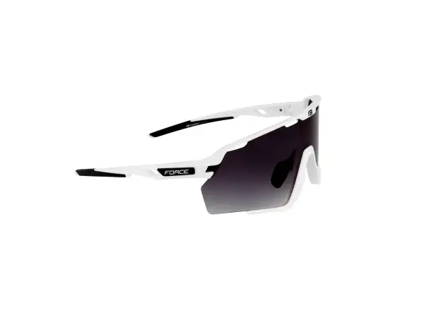 Force Cyclone Brille weiß/schwarz Übergangsglas