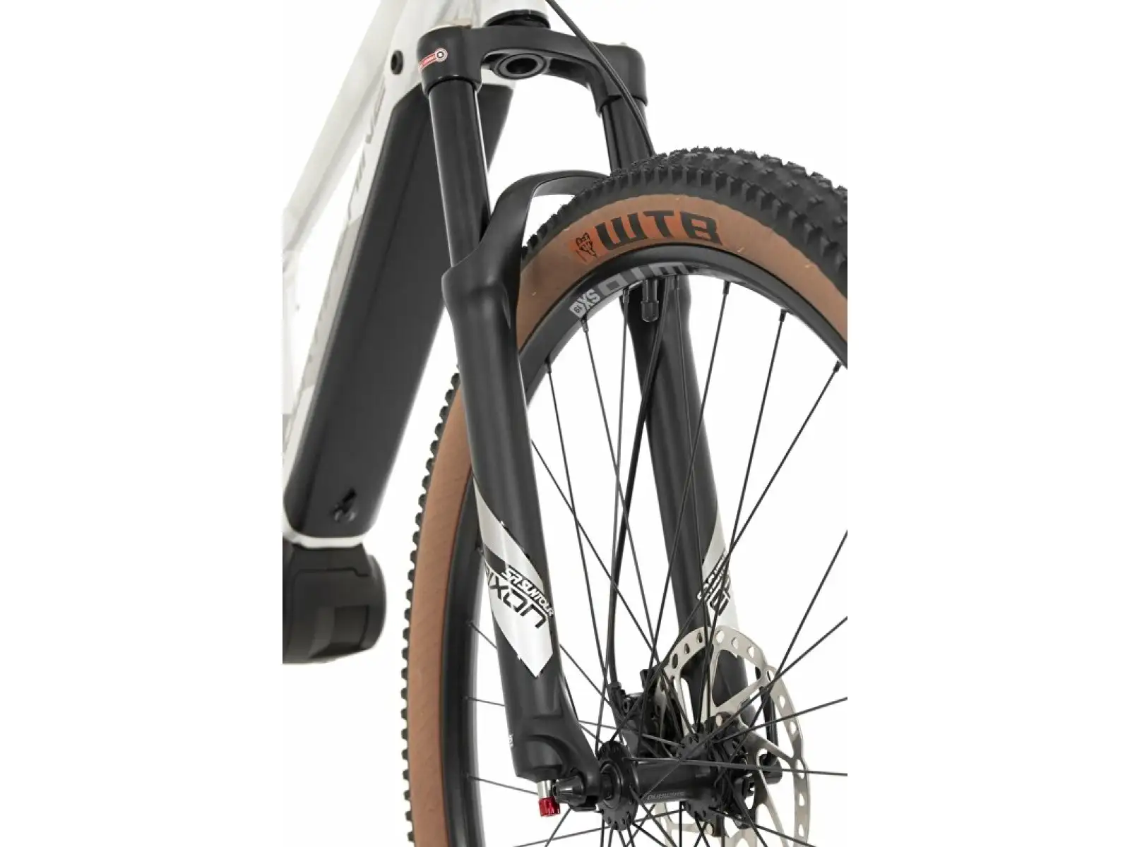 Rock Machine Torrent INT e70-29 Bosch E-Bike in Gloss Silber/Schwarz.