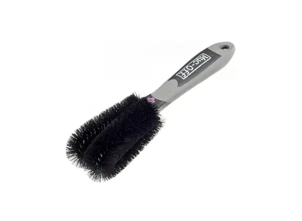 Muc-Off Zwei-Zinken-Bürste.