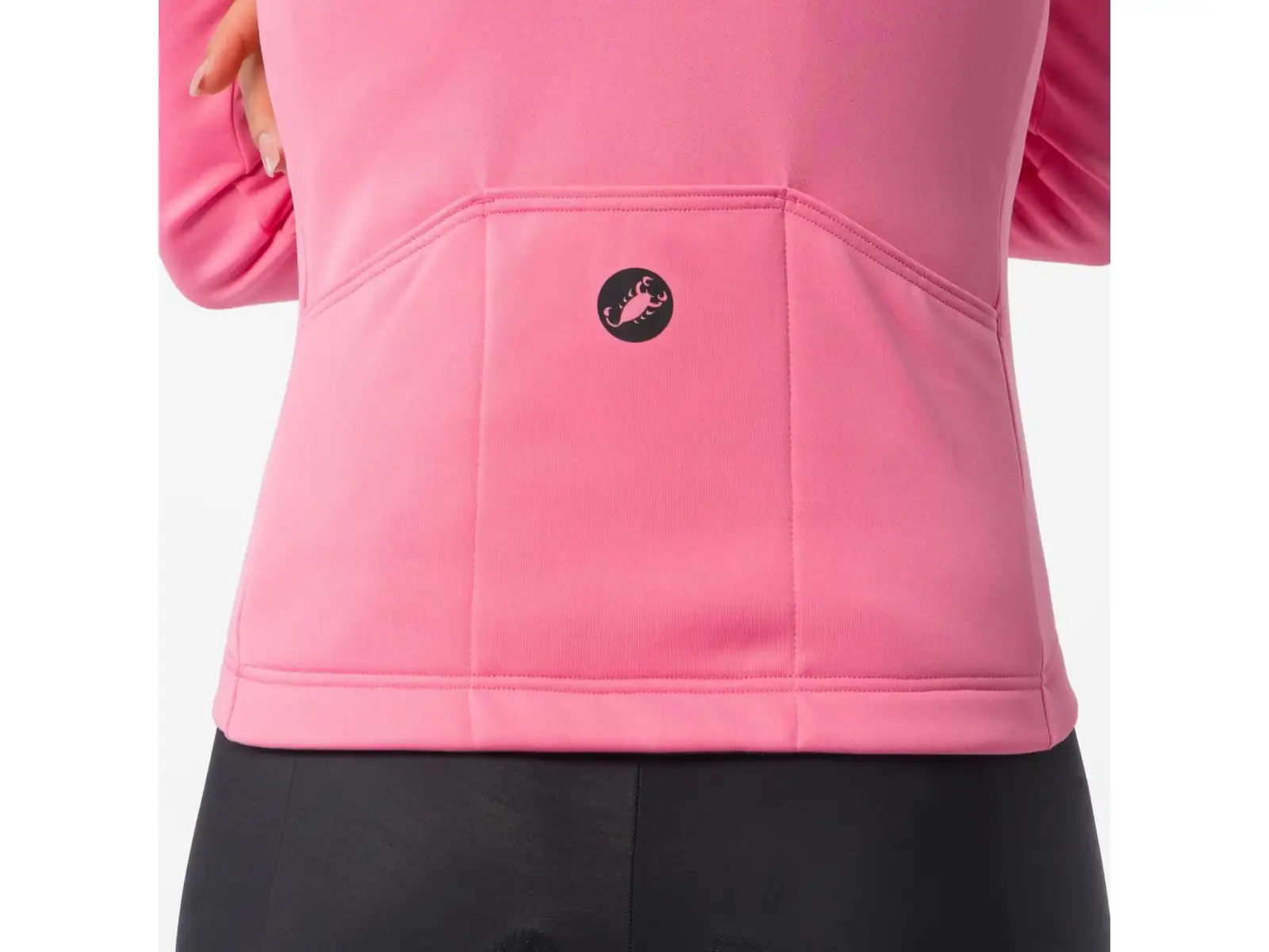 Castelli Sinergia 3 Damen-Trikot Langarm Rosa giro