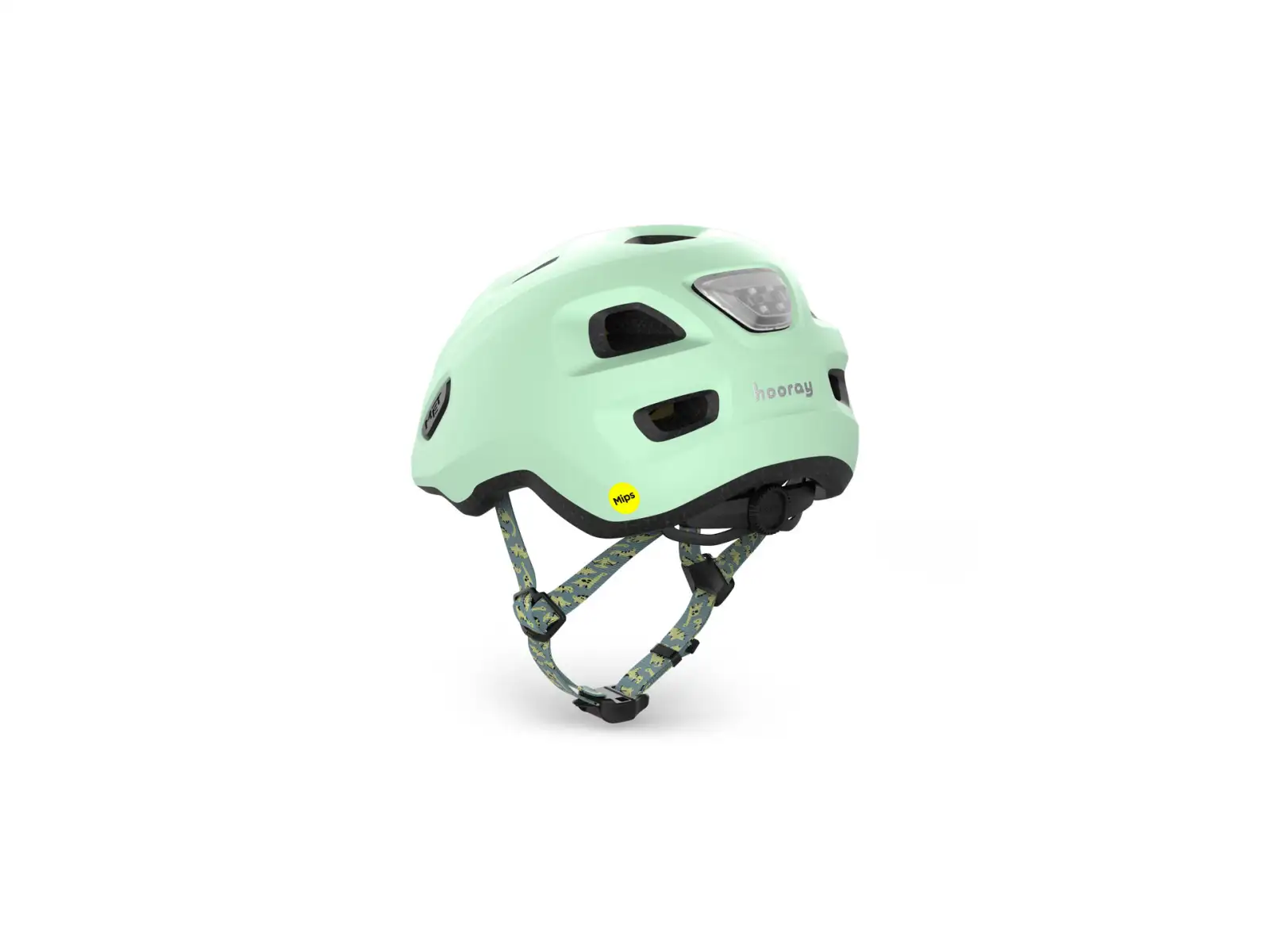 MET Hooray MIPS Kinderhelm Dusted Green