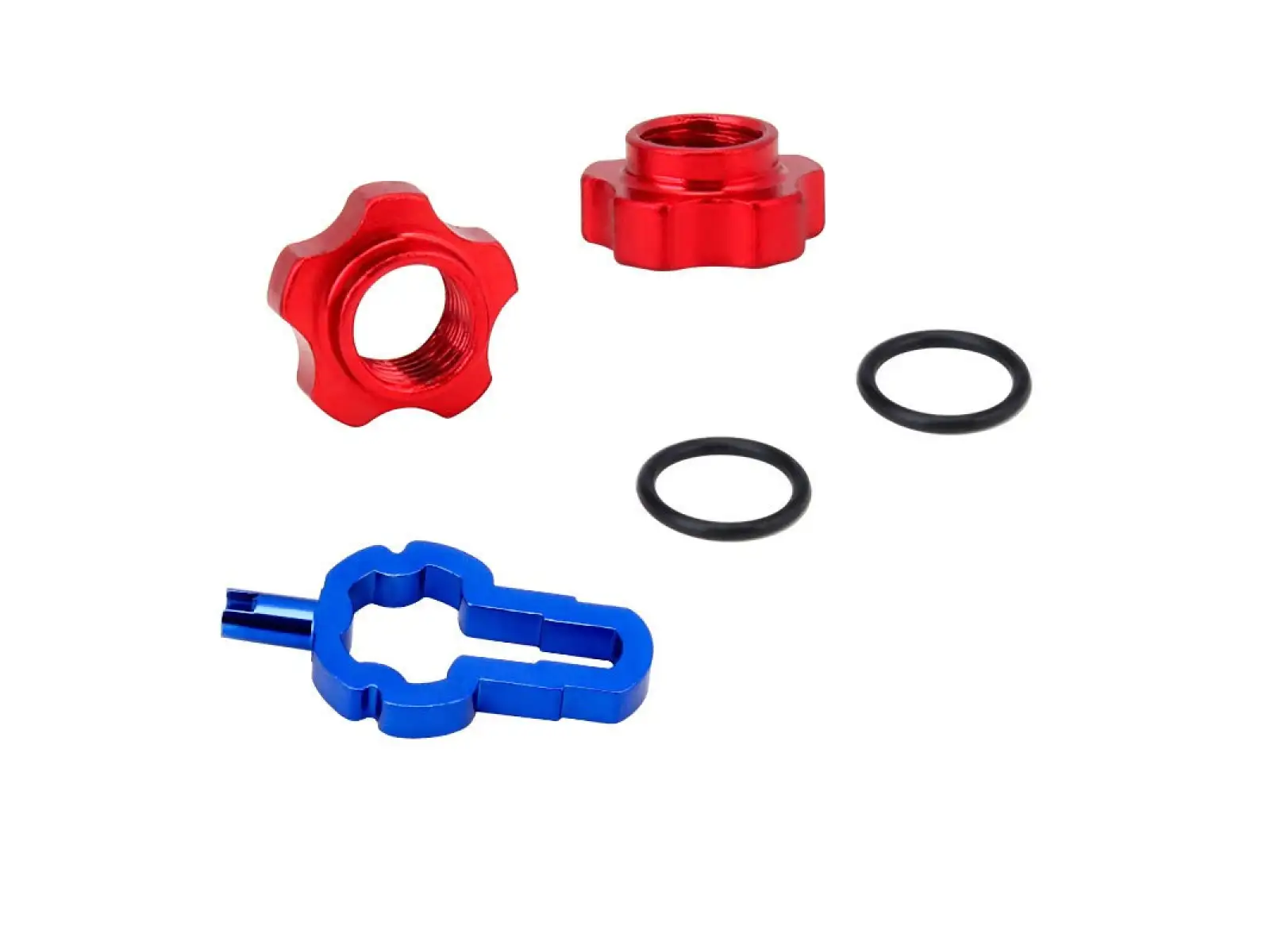 Toopre TL-RTL Tubeless-Reifen Dichtmittel roter Ventiltropfen.