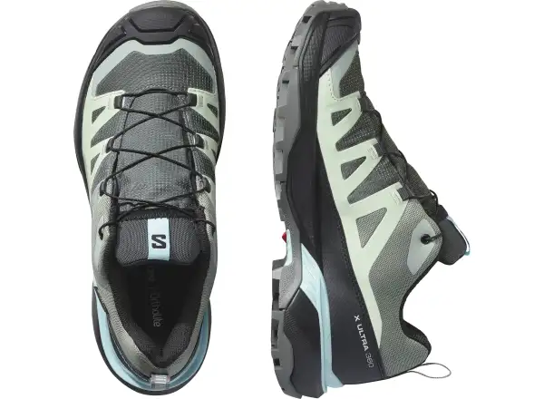Salomon X Ultra 360 GTX Damen Wanderschuhe Sedona Sage/Black/Sea Foam