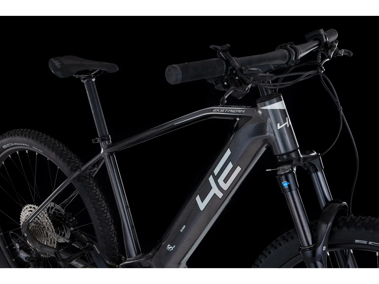 4EVER E-Mountainbike  – Exstream Team 820 Grau