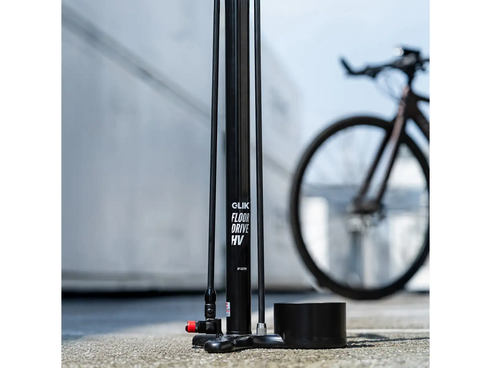 Lezyne Clik Floor Drive HV Werkstattpumpe