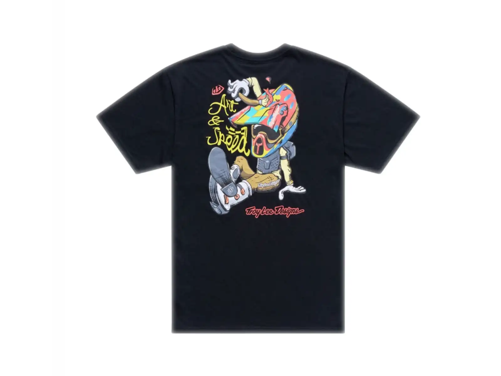 Troy Lee Designs Heritage Herren T-Shirt Kurzarm Black